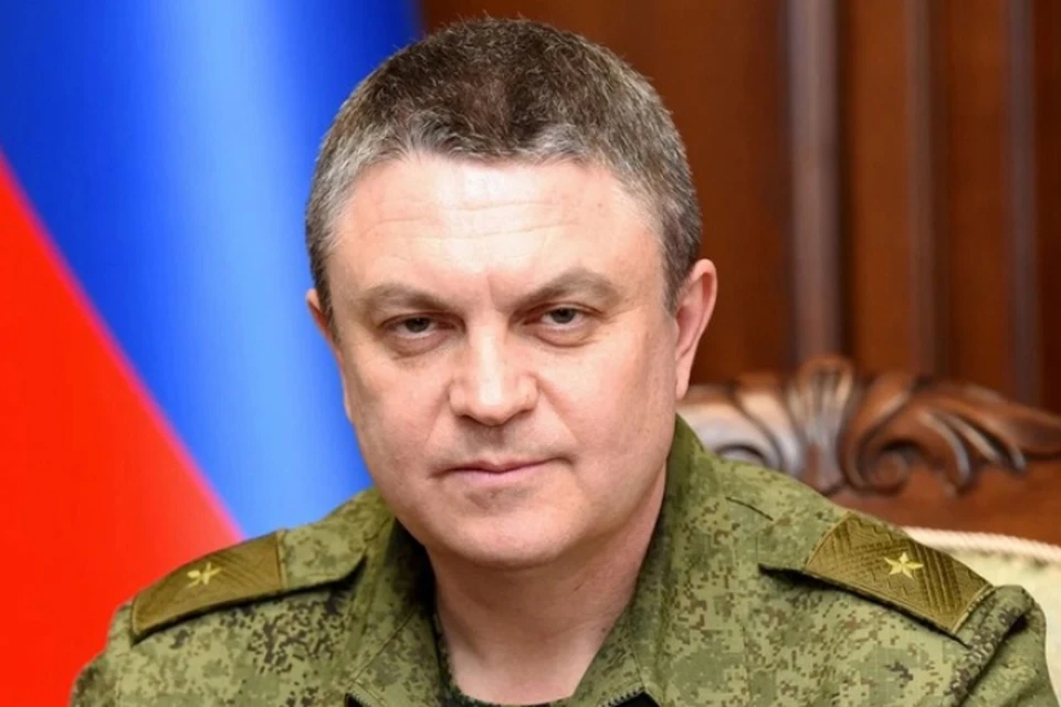 Глава ЛНР Леонид Пасечник поздравил огнеборцев с профессиональным праздником. ФОТО: тг-канал Леонида Пасечника