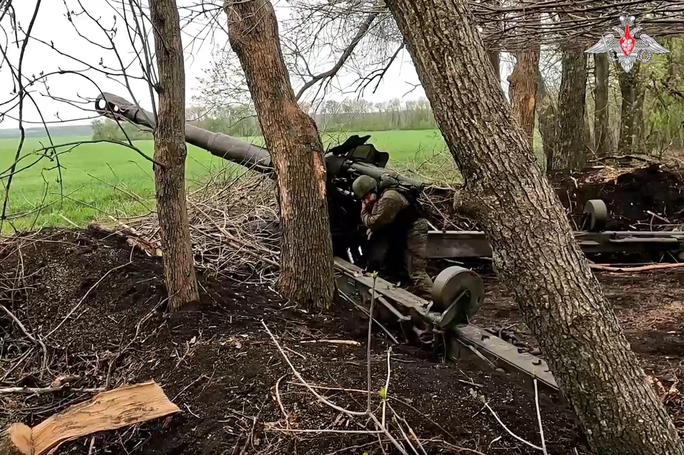 МО РФ: артиллеристы уничтожили минометные расчеты ВСУ у белгородской границы.