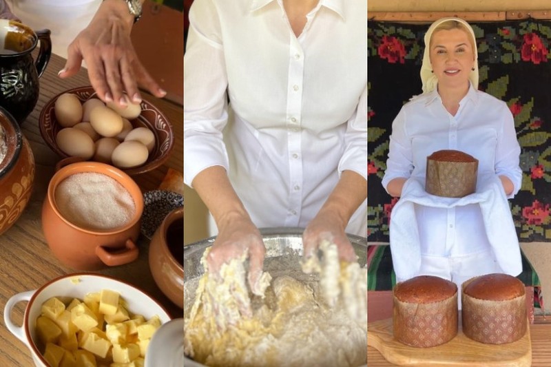 Ирина Влах поделилась рецептом пасхального кулича. Фото:соцсети