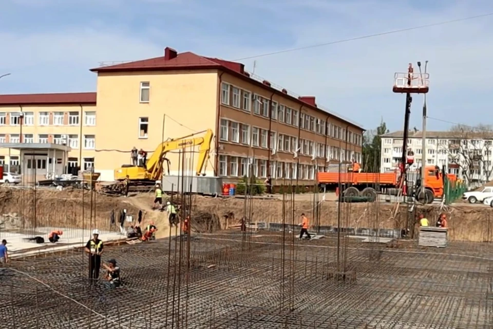 В Армавире строят начальную школу на 400 мест Фото: пресс-служба администрации Краснодарского края