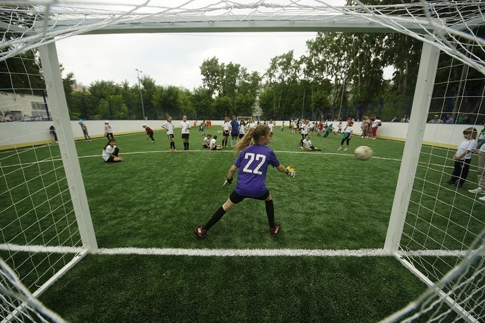 Турнир по футболу среди девочек прошел в Хабаровске
