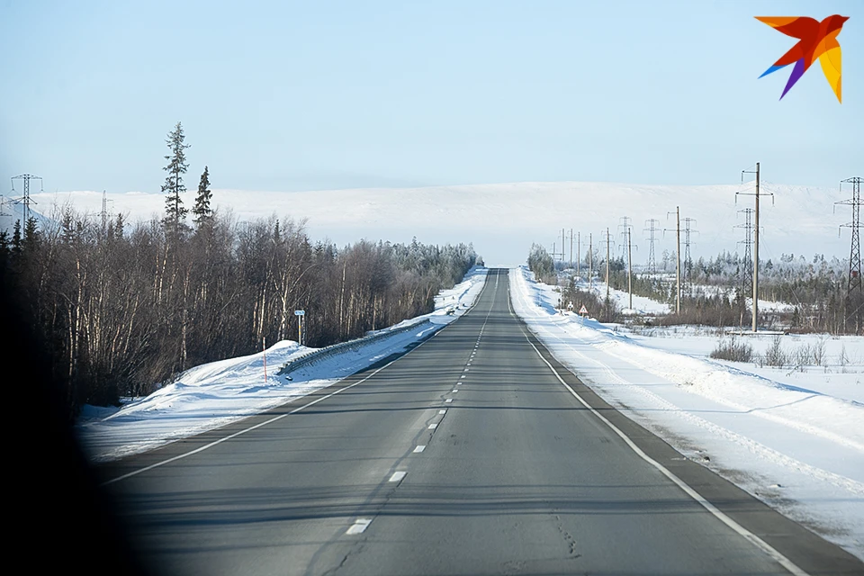 Водителей предупреждают об ограничении движения на дороге в Североморск.