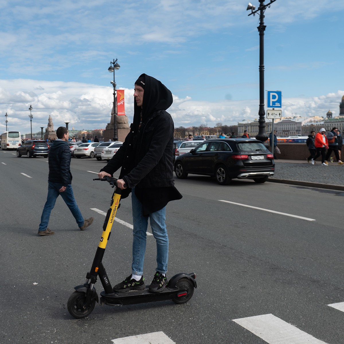 Травмы в 100 процентах ДТП»: Полиция Петербурга выступила за запрет  самокатов на тротуарах - KP.RU