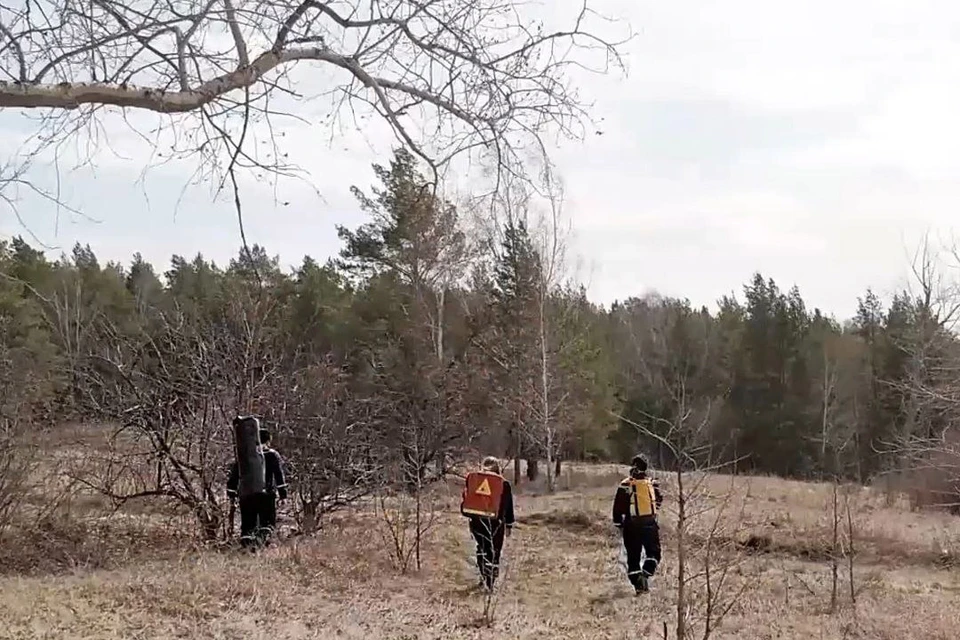 Спасатели прочесывали леса пешком и объезжали район поисков на квадроцикле. Фото: Поисково-спасательная служба Челябинской области