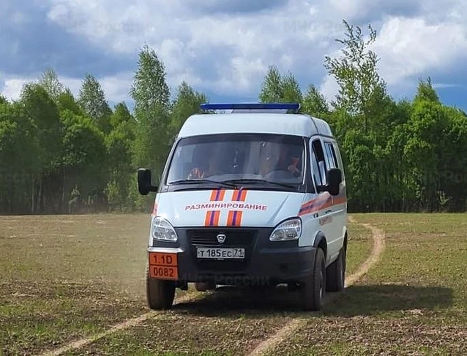 Гранату Ф-1 времен Великой Отечественной обнаружили в Белевском районе Тульской области