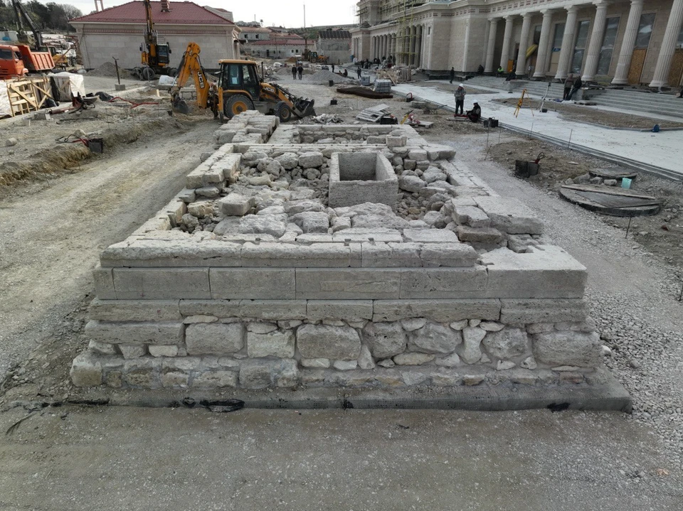 На территории парка уже восстановлено два из шести археологических объектов. Фото: пресс-служба Фонда "Моя история"