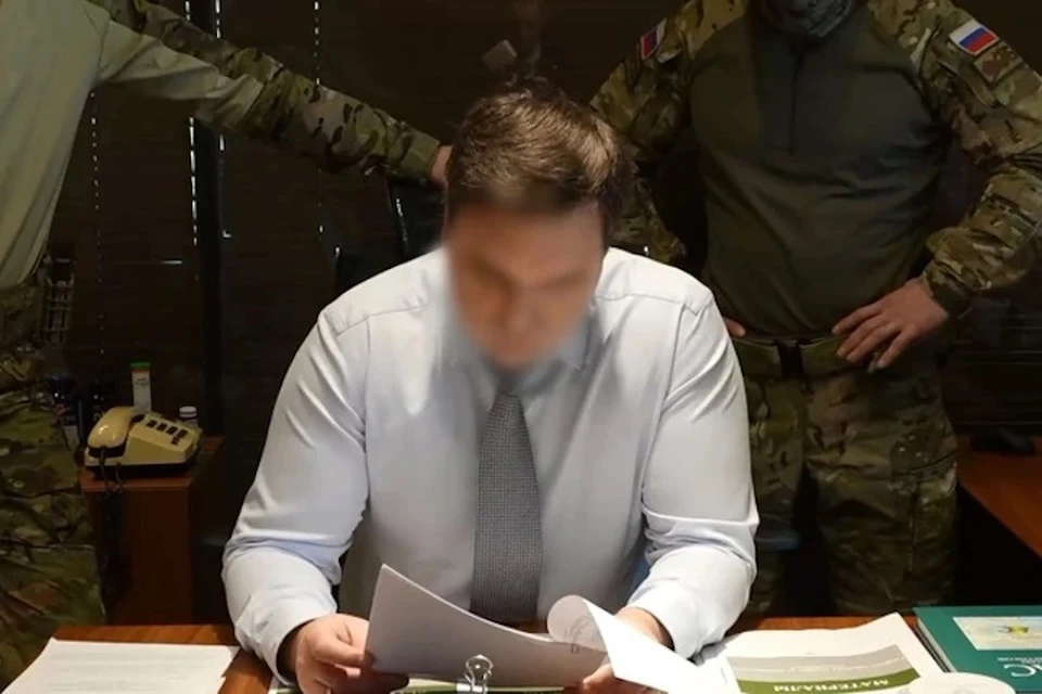 У Игоря Храновского сразу прошли обыски. Фото: стоп-кадр видео ЦОС ФСБ