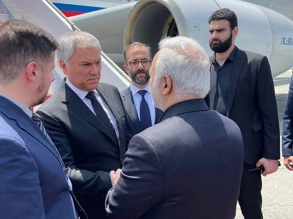 Спикер ГД Володин прибыл в Тегеран на церемонию прощания с президентом Раиси. Фото: Госдума РФ