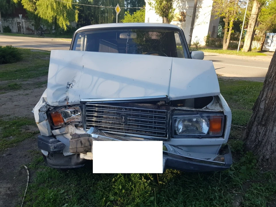 В больнице оказалась водитель легковушки