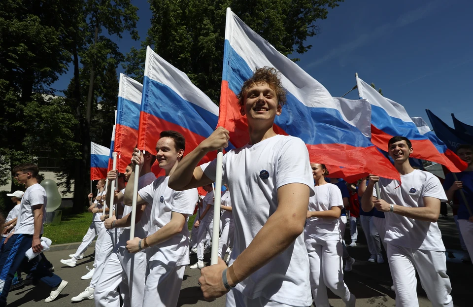 Более 2 тысяч спортсменов приняли участие в шествии на выставке «Россия». Фото: Международная выставка-форум «Россия»