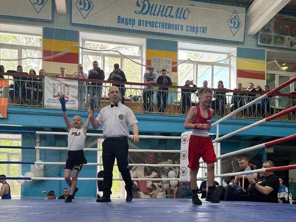Соревнования по боксу для юных спортсменов прошли во ДС «Динамо» и для большинства участников стали дебютными. Фото предоставлено организаторами