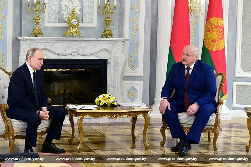 Лукашенко сказал, что обсуждал с Путиным, почему Европа боится США. Фото: архив president.gov.by.