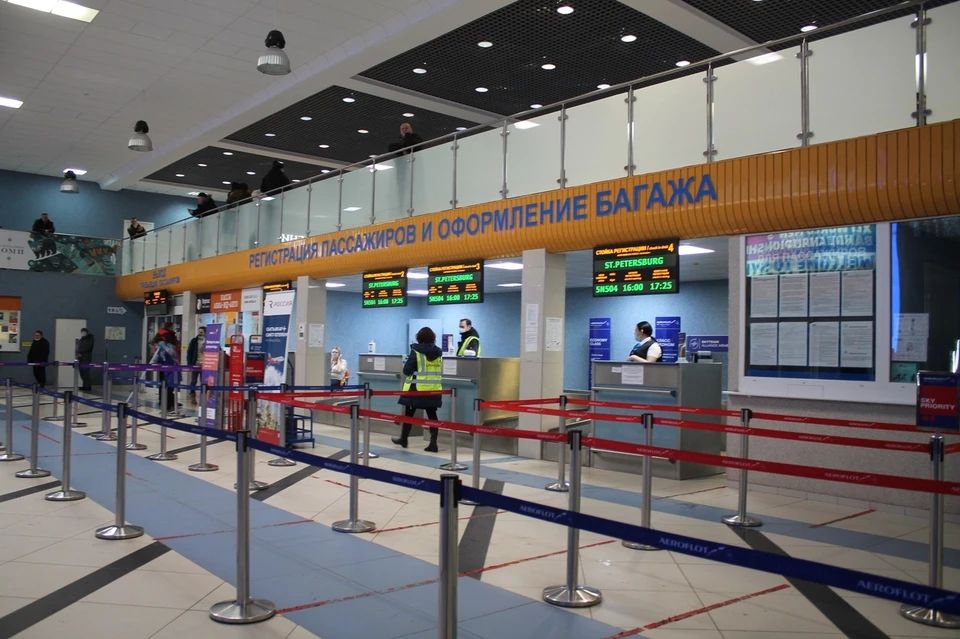 В Сыктывкаре через таможню прошли более 2500 пассажиров, летевших в Турцию и обратно.