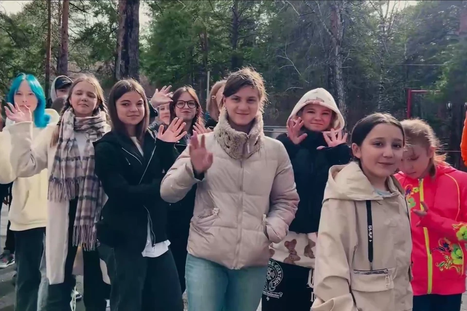 Дети из Белгородской области отдохнули на Южном Урале. Фото: кадр видео alexeytexlerofficial/t.me