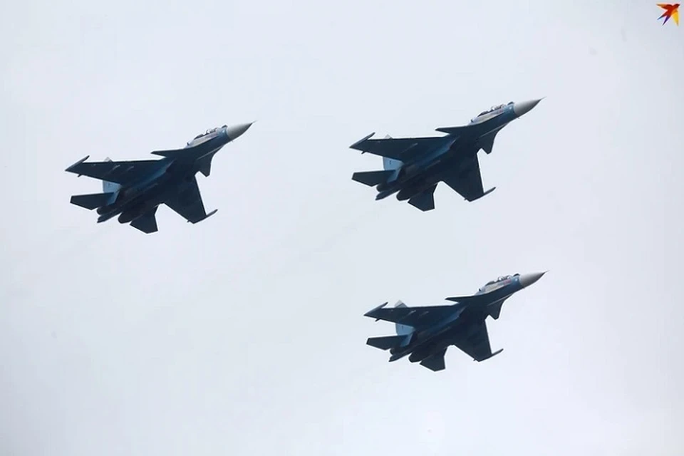 Авиация России поучаствует в параде в Минске 3 июля. Снимок используется в качестве иллюстрации.