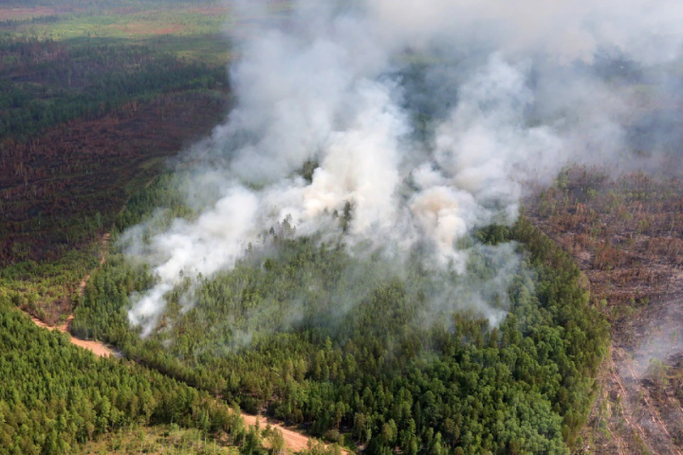 Четыре пожара потушили в Иркутской области за сутки.
