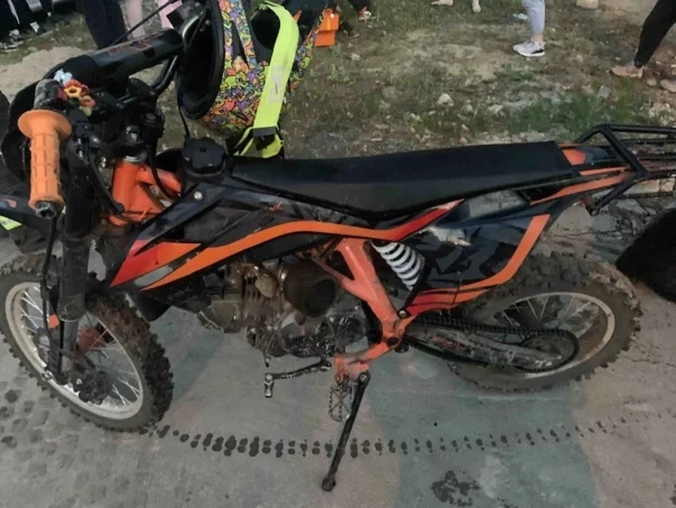 В Калуге 14-летний мальчик упал с мотоцикла