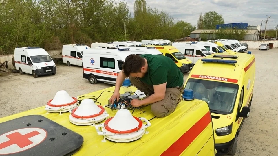 В белгородском приграничье на 19 машинах «скорой» установили средства РЭБ.