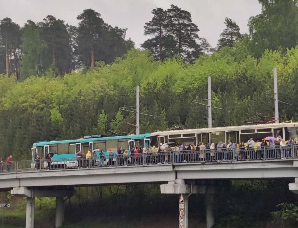В ДТП с трамваями в Кемерове на минувшей неделе пострадали свыше 100 человек. Фото - соцсети.