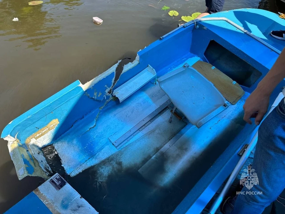 На реке Самара в Железнодорожном районе города столкнулись катер и лодка