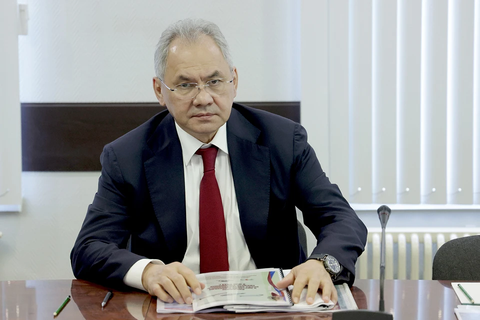 Секретарь Совета безопасности РФ Сергей Шойгу. Фото: Вячеслав Прокофьев/пресс-служба президента РФ/ТАСС