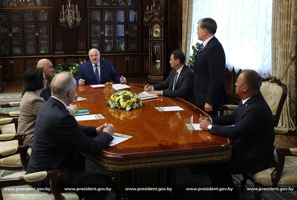 Лукашенко сказал о назначении Луцкого главой ОНТ. Фото: president.gov.by.