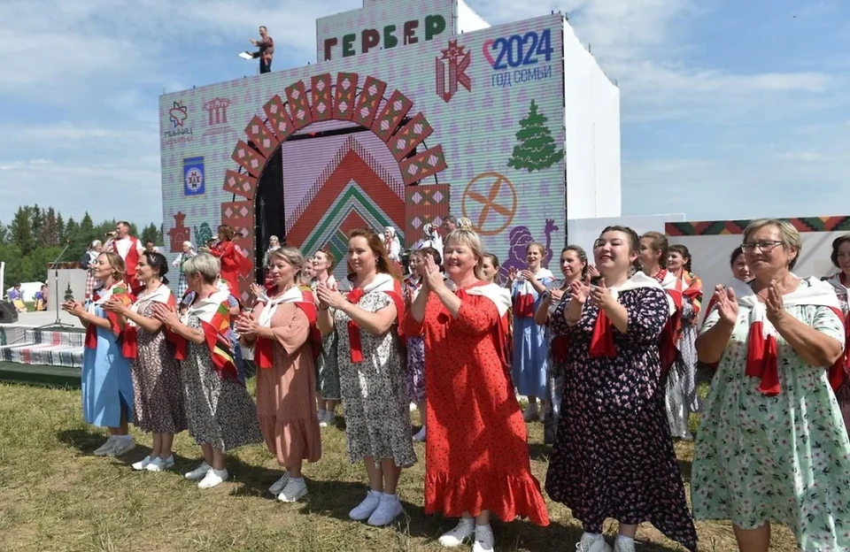 В зоне проведения «Гербера» организовали различные активности. Фото: пресс-служба правительства Удмуртии