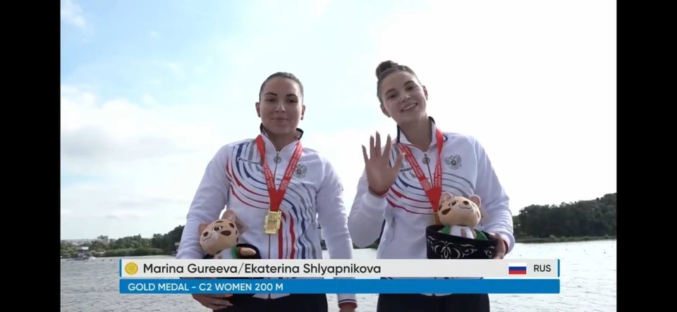 Екатерина Шляпникова (справа) на Играх БРИКС завоевала уже четыре медали.
