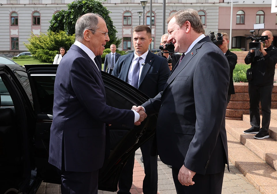 Встреча глав МИД в Минске. Фото: mfa.gov.by