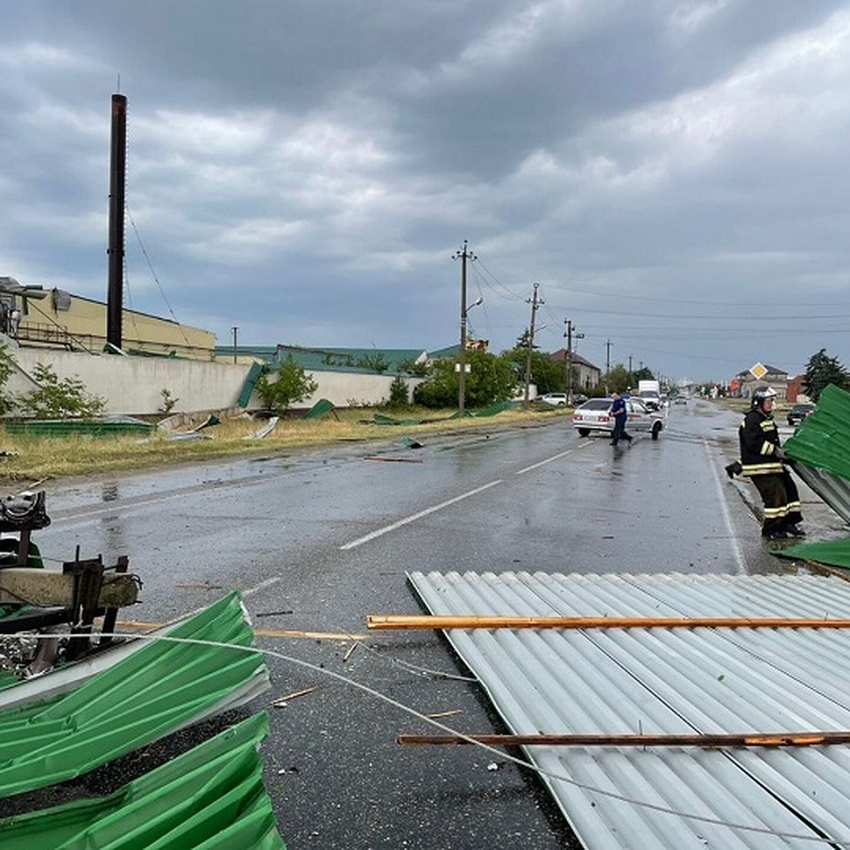 Дерево упало на девочку в Прохладном - что случилось в КБР 25 июня 2024,  фото, видео, последствия града и ливня, когда улучшится погода - KP.RU