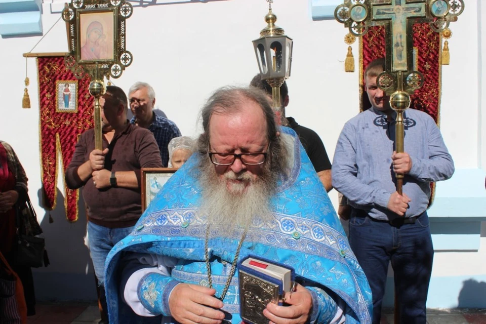 Погибшего в теракте в Дагестане священника похоронили 26 июня. Фото: Махачкалинская епархия РПЦ