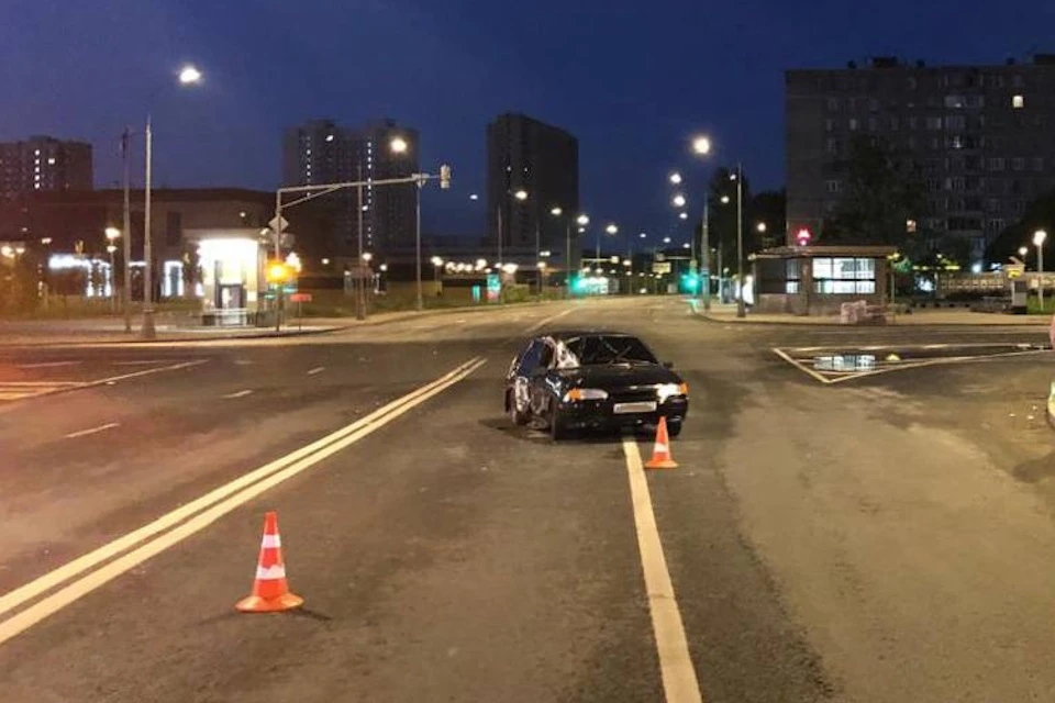 На месте происшествия работали оперативные службы города