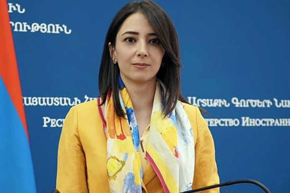 Официальный представитель МИД Армении Ани Бадалян