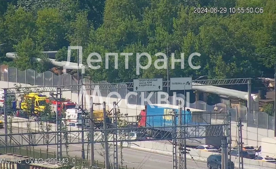 Четыре автомобиля столкнулись на юго-востоке Москвы