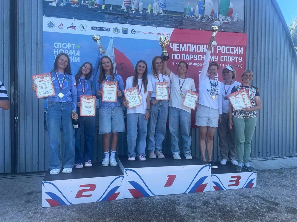 Саратовские яхтсмены завоевали медали на чемпионате России по парусному спорту (фото: минспорта)