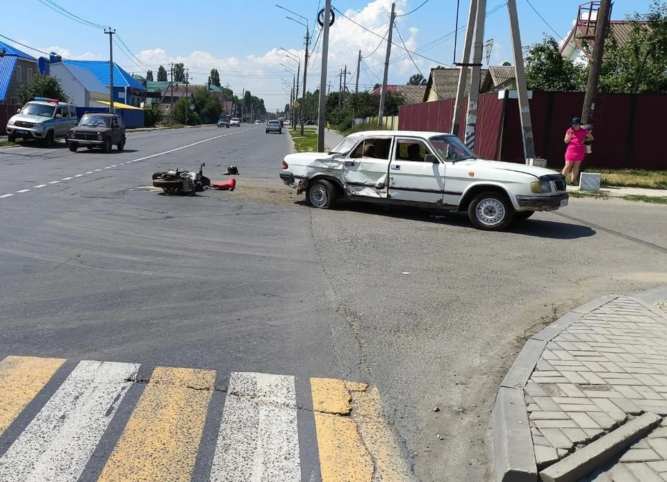 Авария в Балаково (фото: УГИБДД)