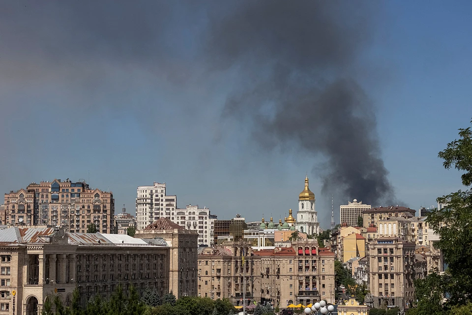 Сообщалось о взрывах в Шевченковском и Голосеевском районах украинской столицы