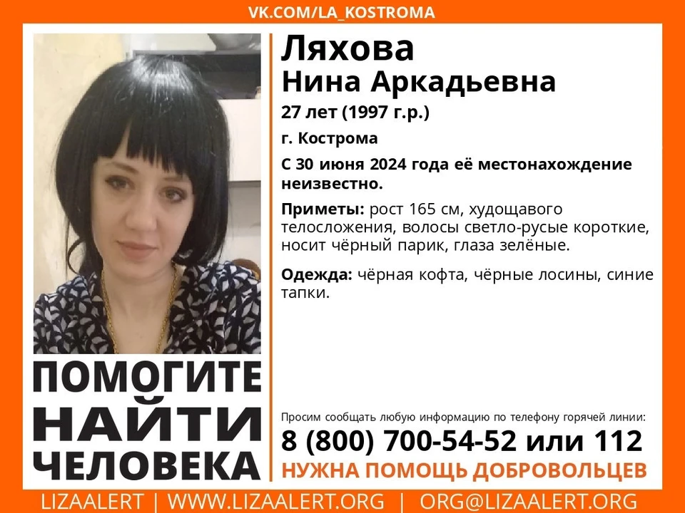 Фото: ДПСО "Лиза Алерт" Костромской области