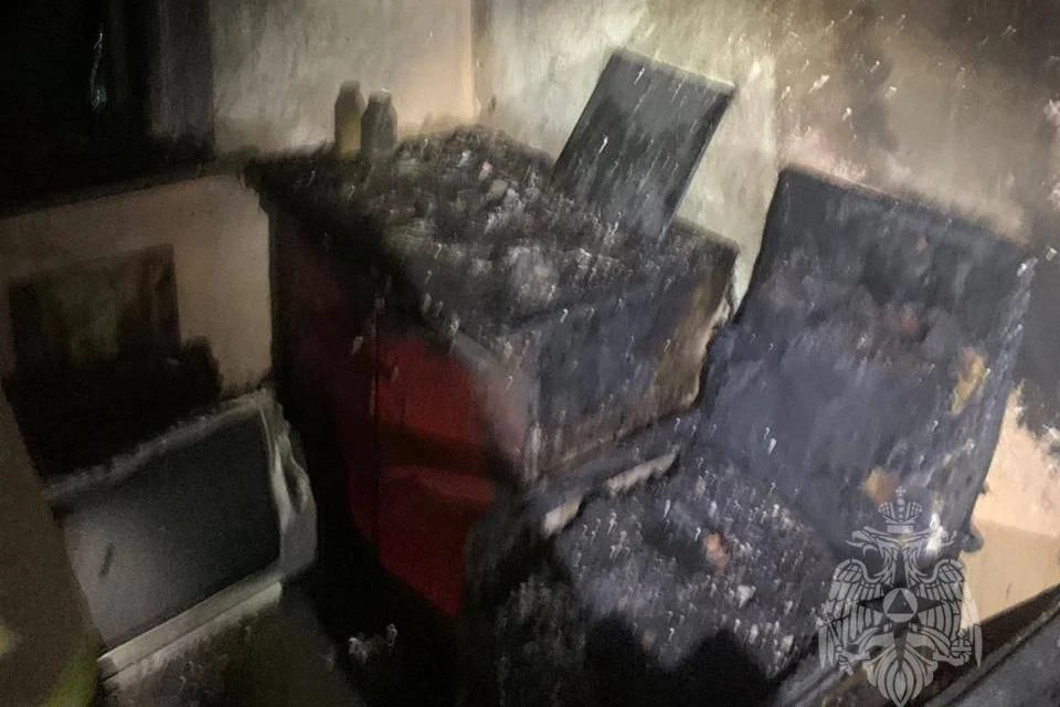 57-летний мужчина погиб во время пожара в жилом доме в селе под Липецком
