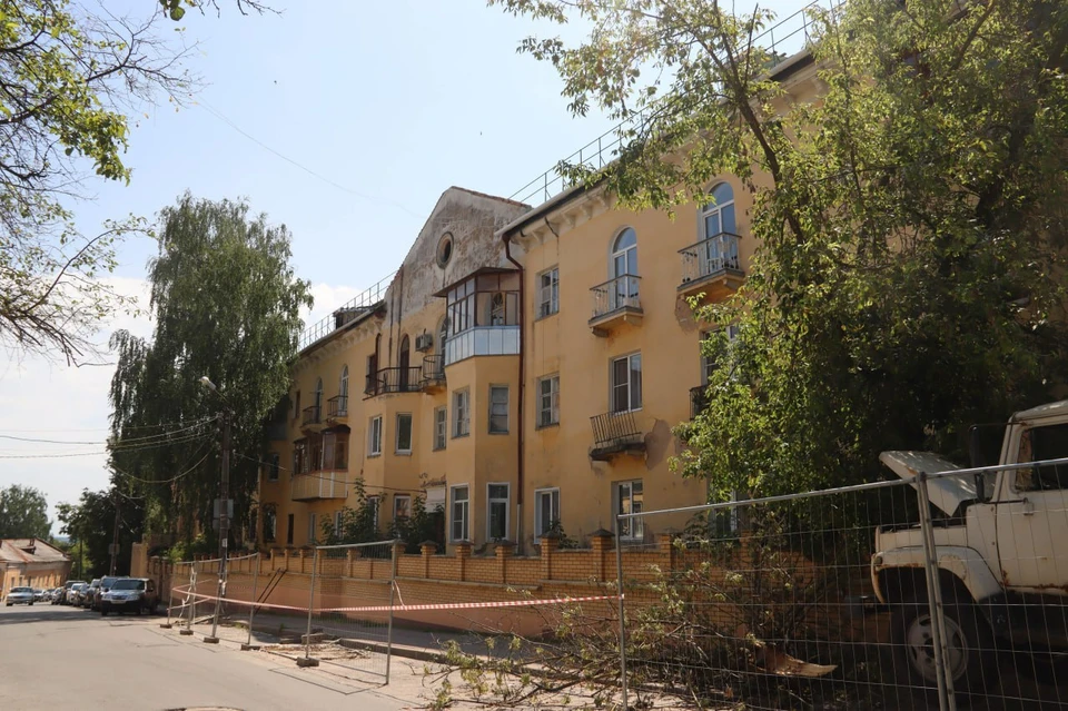 Денисов также побывал на улице Труда