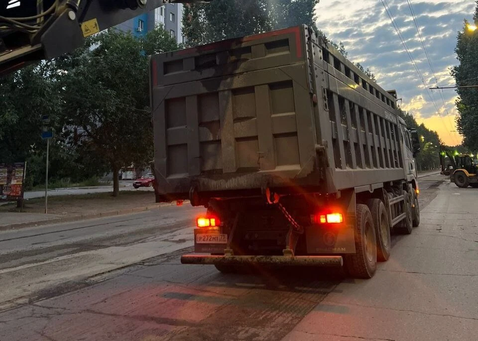 В Ульяновске отремонтируют проспект Врача Сурова. ФОТО: тг-канал Александра Болдакина