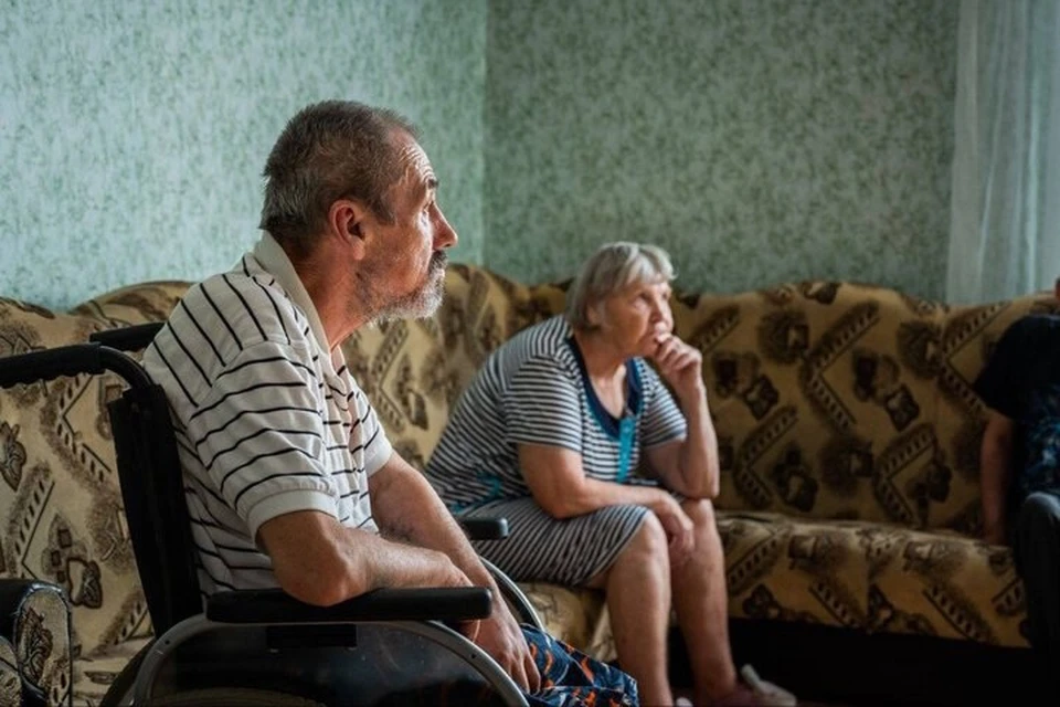 Волонтеры прислали лекарства и средства гигиены пансионату во Владимиро-Ильинке Фото: уполномоченный по правам человека в Херсонской области.