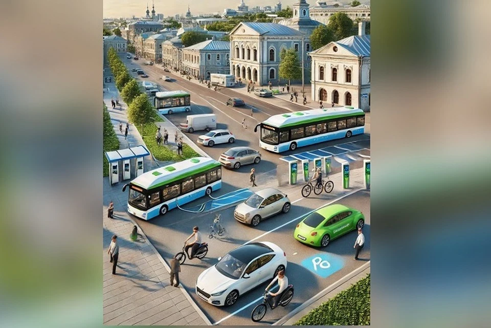 Таким, по версии нейросети, видят горожане Ярославль через 20 лет. ФОТО: предоставлены мэрией Ярославля