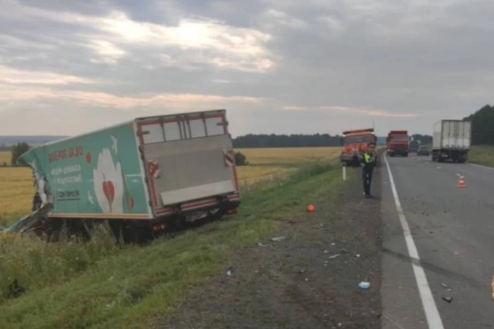 В результате столкновения водитель «Iveco» погиб на месте.