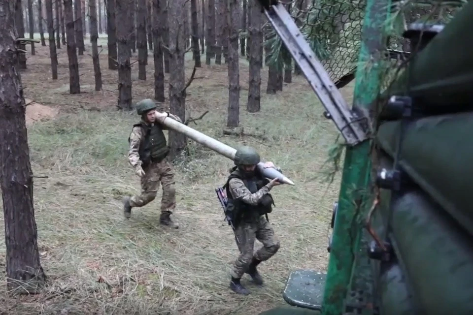 Российские военные используют агитснаряды