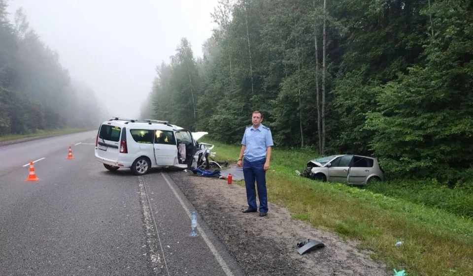 Мужчина погиб в ночной аварии в Калужской области