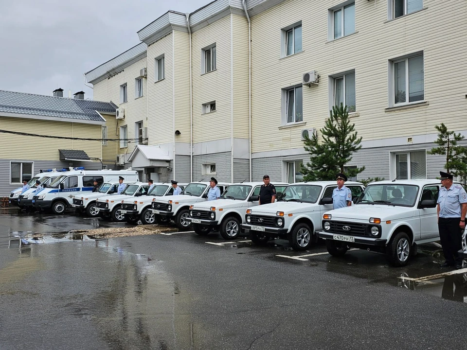 Автопарк органов МВД Ульяновской области пополнился новым транспортом. ФОТО: тг-канал УМВД УО