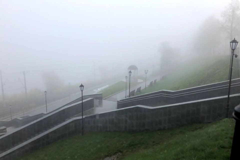 Таким туман бывает в Перми
