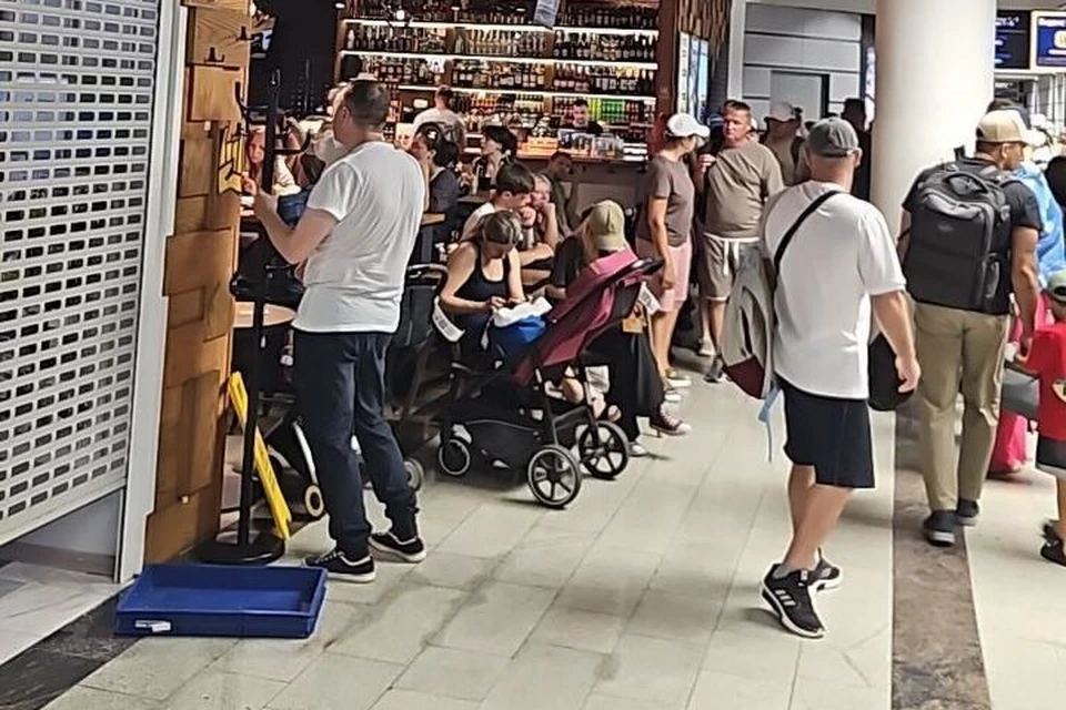 В аэропорту Сочи началась прокурорская проверка. Фото: t.me/prokutp