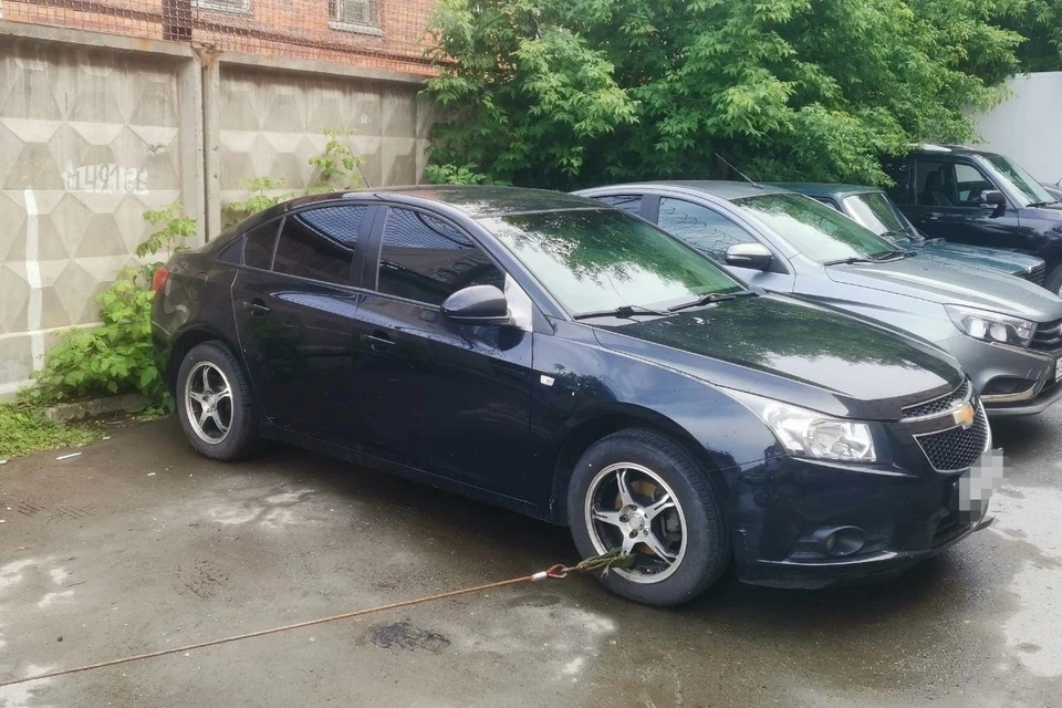 Там вынесли решение взыскать авто должника - Chevrolet Cruze. Фото: ГУФССП по Свердловской области